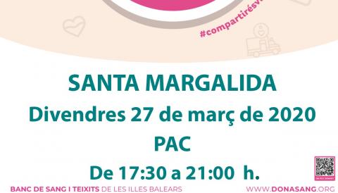 Campanya donació de Sang Març 2020